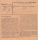 BiZone Paketkarte 1948: Thanning Post Schaufling Nach Haar - Cartas & Documentos