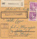 BiZone Paketkarte 1948: Krumbach Nach Heil- Und Pflegeanstalt Haar - Lettres & Documents