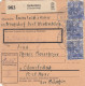 BiZone Paketkarte 1948: Krohsdorf Post Haidenburg Nach Ödenstockach - Lettres & Documents