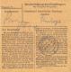 BiZone Paketkarte 1948: Feilnbach, Lederwaren Nach Haar, Wertkarte - Lettres & Documents