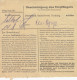BiZone Paketkarte 1948: Graben Kr. Karlsruhe Nach Ottobrunn - Cartas & Documentos