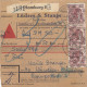 BiZone Paketkarte 1948: Hamburg Nach Gräfeling, Wertkarte, Nachnahme - Covers & Documents