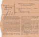 BiZone Paketkarte 1948: Wetzlar Lahn Nach Haar - Brieven En Documenten