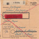 BiZone Paketkarte 1948: Girching Nach Eglfing, Durch Eilboten - Covers & Documents