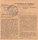 BiZone Paketkarte 1948: München 25 Nach Finsterwald, Notopfer - Lettres & Documents