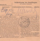 BiZone Paketkarte 1948: Selb Nach Putzbrunn über Bahnstation Biberg, Nachgebühr - Lettres & Documents