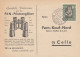 Bestellkarte Ferngläser Stettenhofen Bei Augsburg Nach Celle 1956 - Lettres & Documents
