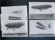 Lot De 5 Cpa Aviation Aviateur Wright , Delagrange  Dirigeable République Malécot     STEP167 - Airmen, Fliers