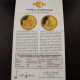 20 VATU OR 2012 BE LA VIELLE VILLE DE JERUSALEM VANUATU / GOLD / 0.5g Or 585 + CERTIFICAT - Vanuatu