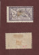 LEVANT - 22 De 1902/1920 - Neuf * - Timbre Signé Au Dos - Type Merson Surchargé  8pi. Sur 2f. Violet Et Jaune - 3 Scan - Ungebraucht