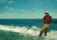 N°42470 Z -cpsm Pêcheur En Surf Casting - Fishing