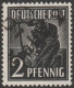 SBZ- Bezirkshand- Stempel, 1948, Mi. Nr. 166, 2 Pfg. Pflanzer, Bezirk 20 (OPD Halle 2)  **/MNH - Other & Unclassified