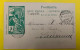 20402 - Entier Postal  UPU 5ct Ambulant No 8 21.10.1900  Cachet Linéaire Montreux - Postwaardestukken