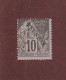 LA RÉUNION - 21 De 1891 - Neuf * - Type Colonies - 10c. Noir Sur Lilas - 2 Scan - Neufs