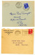 10X CP OU ENV TOUTES GANDON 1947/56 VOIR LES SCANS POIDS 39g AVANT EMBALLAGE - 1945-54 Marianne De Gandon