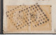 PREMIER SERVI RARE En PAIRE Sur Lettre Le N°13Ab CITRON Impr Usée De 1857 TBE Signé - 1853-1860 Napoleon III