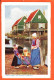 05046 ● D.B.M N° 47 MARKEN Noord-Holland Paalwoningen Met Bewoners 1930s Netherlands Nederland Pays-Bas - Marken