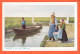 05037 ● MARKEN Noord-Holland Wachten Op Het Bootje De Kleine Meisjes Kanaal Oversteekt 1930s D.B.M 51 - Marken