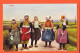 05022 ● MARKEN Noord-Holland Groep Meisjes Traditionele Klederdracht Fillettes Costume Traditionnel Serie 115 N° 2365 - Marken