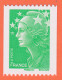 05189 / ⭐ ◉ FRANCE 2008 ROULETTE GOMMEE Marianne BEAUJARD Phil@Poste Y&T 4239 **LUXE  N°325 Noir Gauche - Coil Stamps