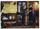 05450 / La BARATTE à MAIN Metier Fabrication Du Beurre Butter Couple Paysan Chaumiere Photo MARMOUNIER 1970s - Cpagr - Paysans