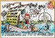 05255 ● ● STRASBOURG Alsace BONNE ANNEE 1986 Carte SPECIMEN Claude BURET 1er SALON EUROPEEN C. POSTALE 11-12 Octobre - Straatsburg
