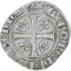 France, Charles VI, Blanc Guénar, 1380-1422, Romans, Billon, TB+, Duplessy:377A - 1380-1422 Charles VI Le Fol