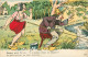 * LOT DE 2 CP - ILLUSTRATION * PATOISERIE * GRIVOISE * PAYSANS * PECHEUR * CHASSEUR * EDIT. NOZAIS - G.H. - 1929 - Humour