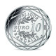 France 10 Euro Silver 2020 Brainy The Smurfs Colored Coin Cartoon 00398 - Commémoratives