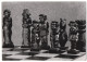 Fotografie Konrad Ballbach, Steinbeck / Luhe, Schach, Schachspiel, Schachfiguren Auf Einem Schachbrett  - Sport