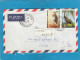 LETTRE DE MAROUA AVEC TIMBRES " HERON POURPRE/ELEPHANT ", POUR LA ,SUISSE,1984. - Cameroun (1960-...)