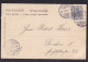Herzlichen Gluckwunsch Zum Neuen Jahre / Year 1904 / Long Line Postcard Circulated, 2 Scans - New Year