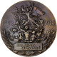 France, Médaille, Aux Armes Citoyens, 1914-1915, Bronze, Lasserre, SUP - Other & Unclassified