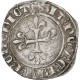 France, Charles VI, Florette, 1417-1422, Paris, Billon, TB+, Duplessy:387 - 1380-1422 Karl VI. Der Vielgeliebte