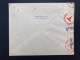 LETTRE Pour La FRANCE TP 12 1/2c OBL.MEC.2 V 1941 AMSTERDAM + CENSURE - Postal History