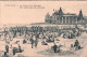 BELGIQUE - Ostende - Vue Sur La Plage Et Le Kursaal - The Beach And The Kursaal - Animé - Carte Postale Ancienne - Oostende