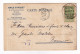 Carte Postale 1907 Charleroi Émile Staquet Boix Charbons Chaux Ciments Namur - 1893-1907 Coat Of Arms