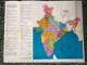 World Maps Old-india 1963 Year Before 1975-1 Pcs - Carte Topografiche