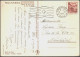 Switzerland Postcard With Stamps 1949 - Other & Unclassified