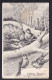 Frohliche Pfingsten! - Birds / Year 1904 / Long Line Postcard Circulated, 2 Scans - Pentecôte