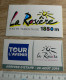 THEME SKI / TOURISME : LOT DE 6 AUTOCOLLANTS LA ROSIERE - Stickers