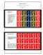 COLOR PRINTED GREAT BRITAIN MACHIN PRESTIGE PANES 1969-2023 STAMP ALBUM PAGES (121 Illustrated Pages) >> FEUILLES ALBUM - Pré-Imprimés
