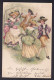 Couples Dancing / Year 1900 / Long Line Postcard Circulated, 2 Scans - Dance