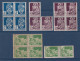 Algérie - YT N° 175 à 195 ** Et * - Neuf Sans Et Avec Charnière - Non Complète - 1942 à 1945 - Unused Stamps