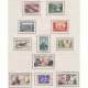 Lot 38 Timbres Colonies AEF Année 1951 à 1957 Dentelés Et Non Dentelés - Neufs Sur Charnières, L'artdesgents.fr - Brieven En Documenten