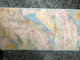 Delcampe - World Maps Old-california Road Map Before 1975-1 Pcs - Topographische Kaarten