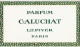 Peu Courante Carte Parfum GALUCHAT De L.T. PIVER - Calendrier De 1930 Au Recto - Vintage (until 1960)