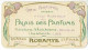 RARE Carte Parfum  PALAIS DES PARFUMS - FLORAMYE De L.T. PIVER - Calendrier De 1906-1907 Au Verso - Anciennes (jusque 1960)