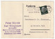 Company Postcard Peter Görres & Karl Kriegbaum Lawyers Berlin Stamp DR 6 Seal 12/16/193737 Fight Against Hunger And Cold - Cartes Postales