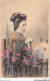 AHZP9-ASIE-0861 - FEMME JAPONAISE JAPON GEISHA - Autres & Non Classés